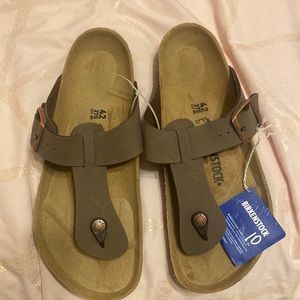 Vegan Birkenstock Brand New, EU size 42 (ladies size 11, mens size 9).